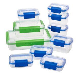 Progressive 20 Container, 2 Piece Set, Multicolored snaplock